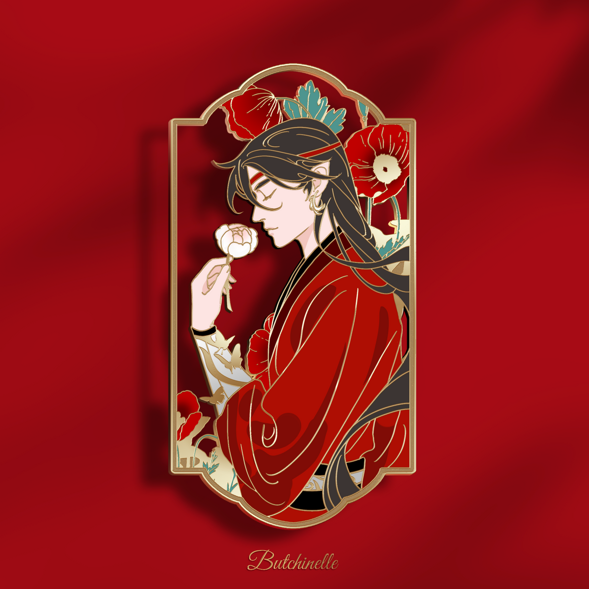 [PREORDER] Hua Cheng · Garden · enamel pin