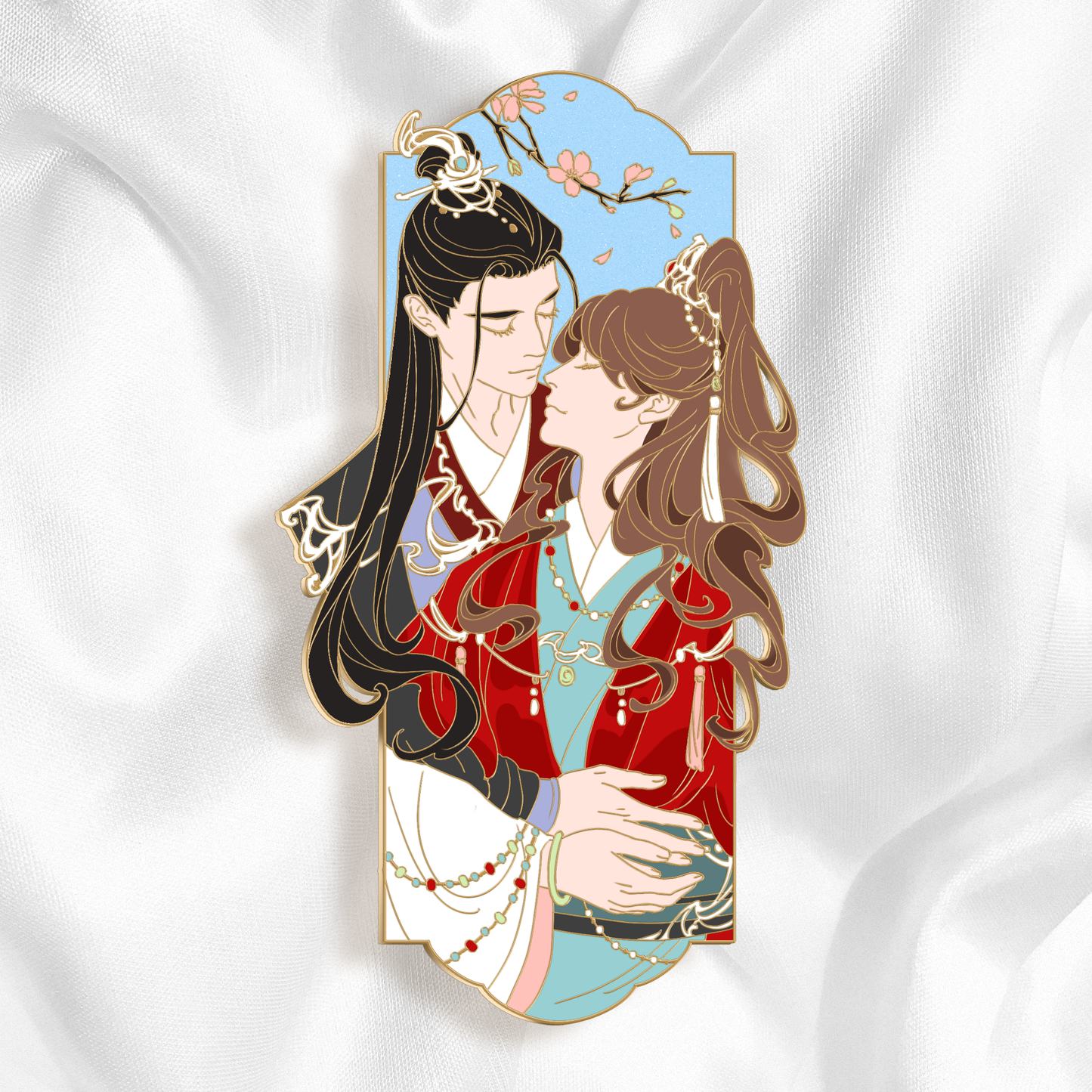 [Preorder] The Disabled Tyrant's Beloved Pet Fish · enamel pin